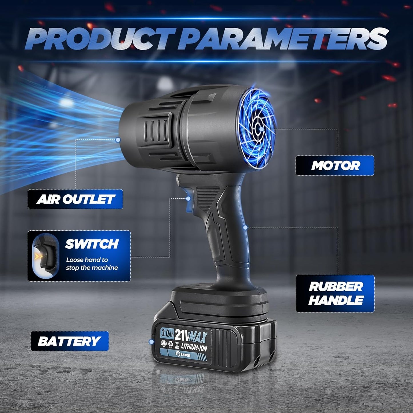 Turbo Jet 48V Air Blower