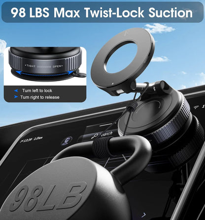 360° Magnetic Car Phone Holder